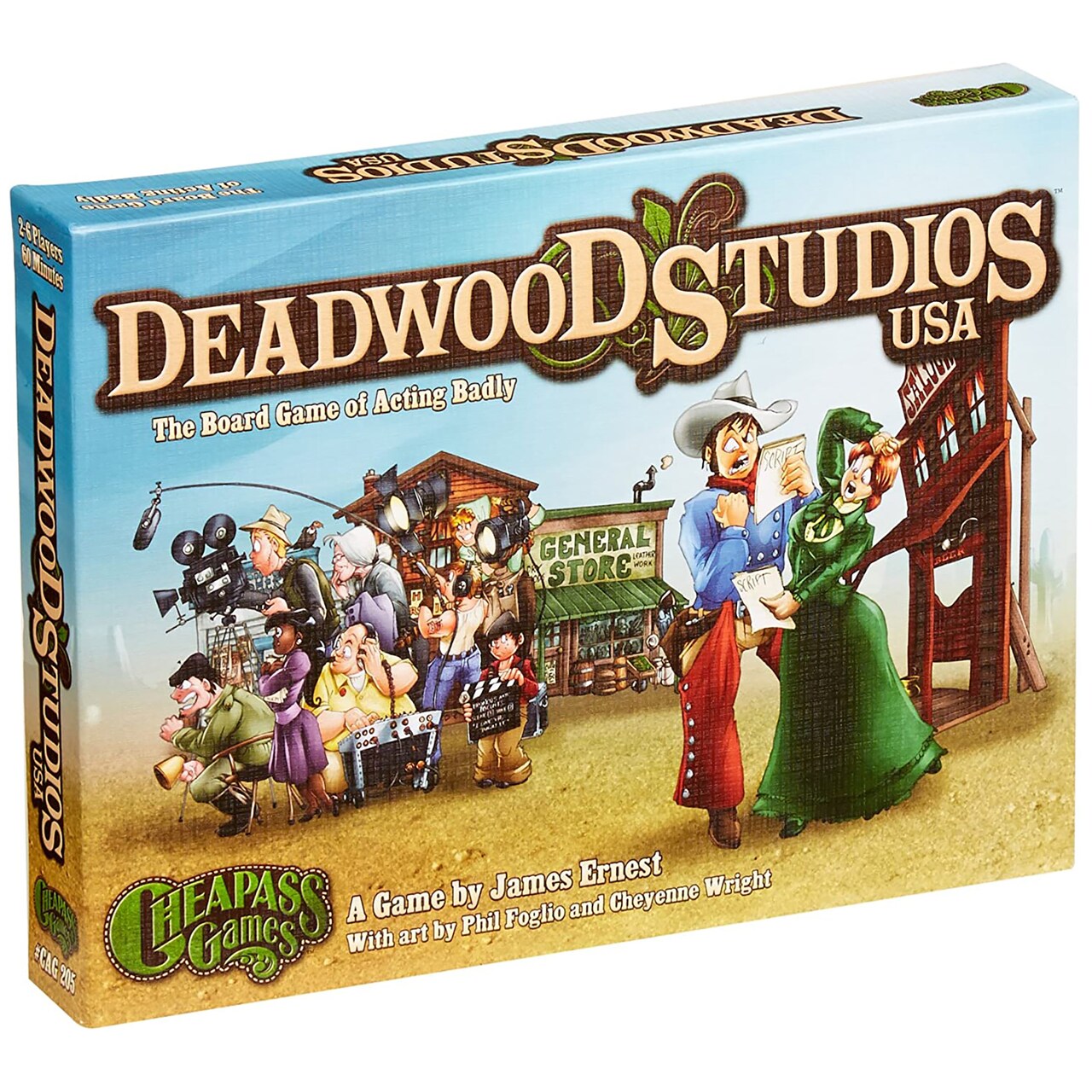 Deadwood Studios, USA - Cheapass Games, The Board Game Of Acting Badly, Mix Of Strategy & Luck, Fast-Paced, Ages 12+